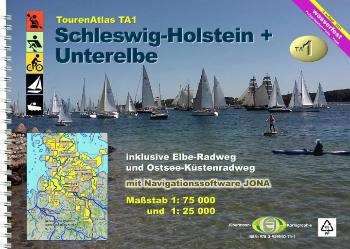 Jübermann Tourenatlas TA1 Elbe/Schleswig-Holstein 3 Jübermann Tourenatlas TA1 Elbe/Schleswig-Holstein